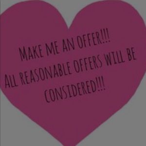 Make me a Reasonable Offer based on asking price